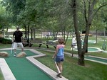 daddy and chelsie-golf