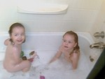 fun in the tub