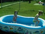 pool time