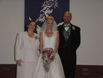 Well, Mr. and Mrs. Planck, Your daughter is now married..