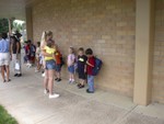 Highlight for Album: Chrisitans 1st day of school