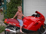 Highlight for Album: The Kids on Daddy's Bike